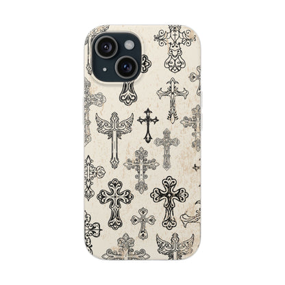 'Little Cross' Flexible Iphone Cases