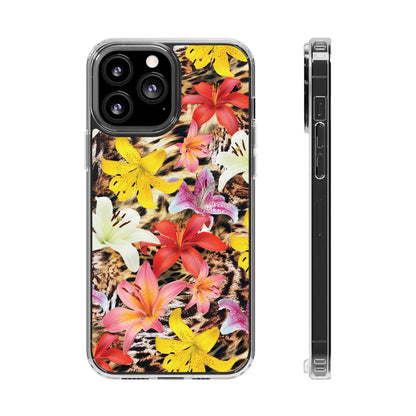 'Lovely flowers' Clear Iphone Cases