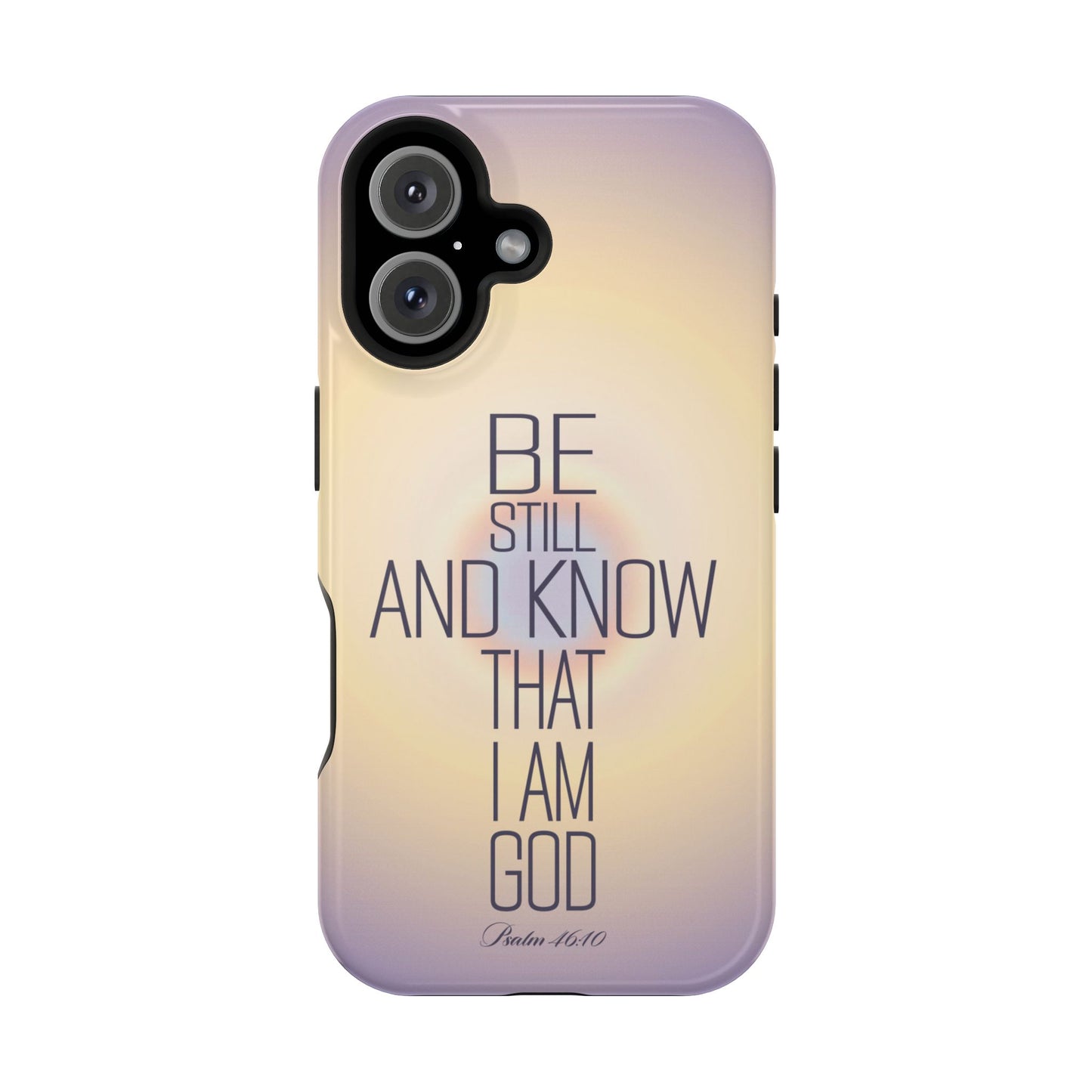 'Psalm 46v10 Bible verse ' Impact-Resistant Iphone Cases