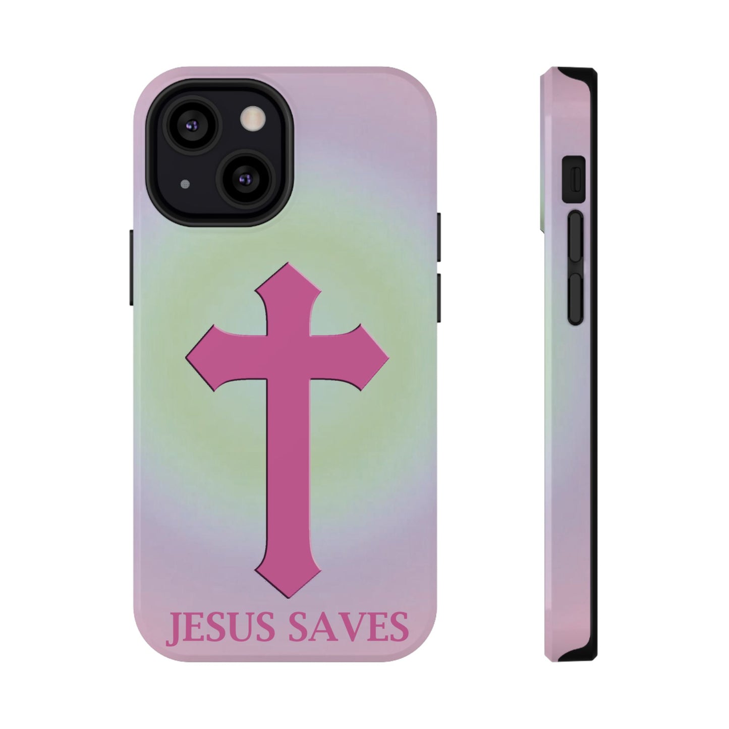 'Jesus loves' Impact-Resistant Iphone Cases