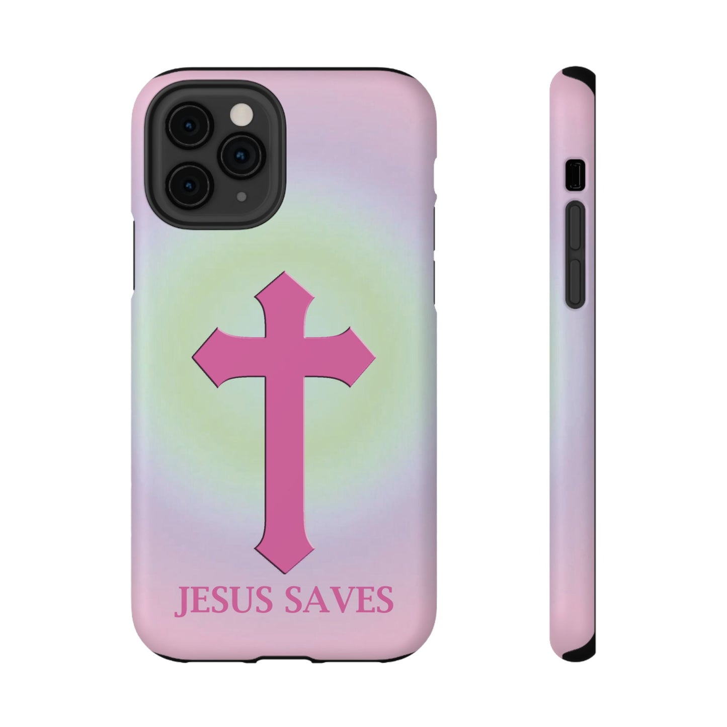 'Jesus loves' Impact-Resistant Iphone Cases