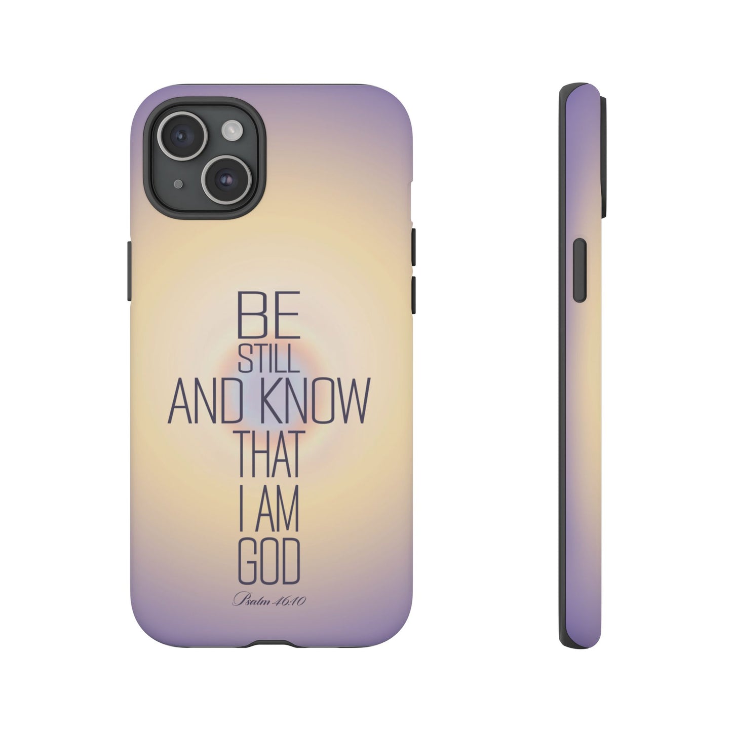 'Psalm 46v10 Bible verse' Tough Iphone Cases