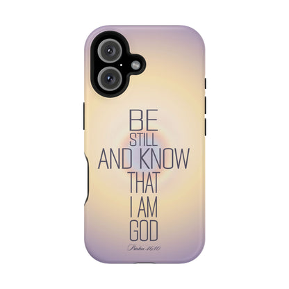 'Psalm 46v10 Bible verse ' Impact-Resistant Iphone Cases