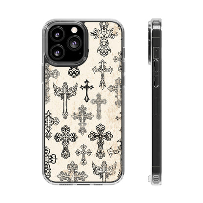 'Little cross' Clear Iphone Cases