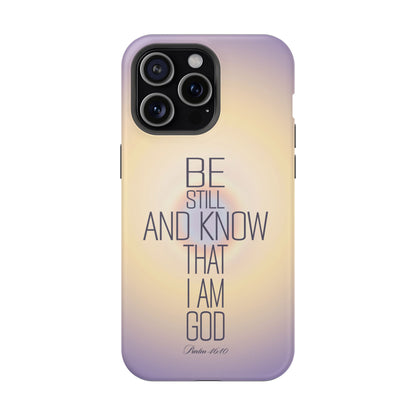 'Psalm 46v10 Bible verse ' Impact-Resistant Iphone Cases