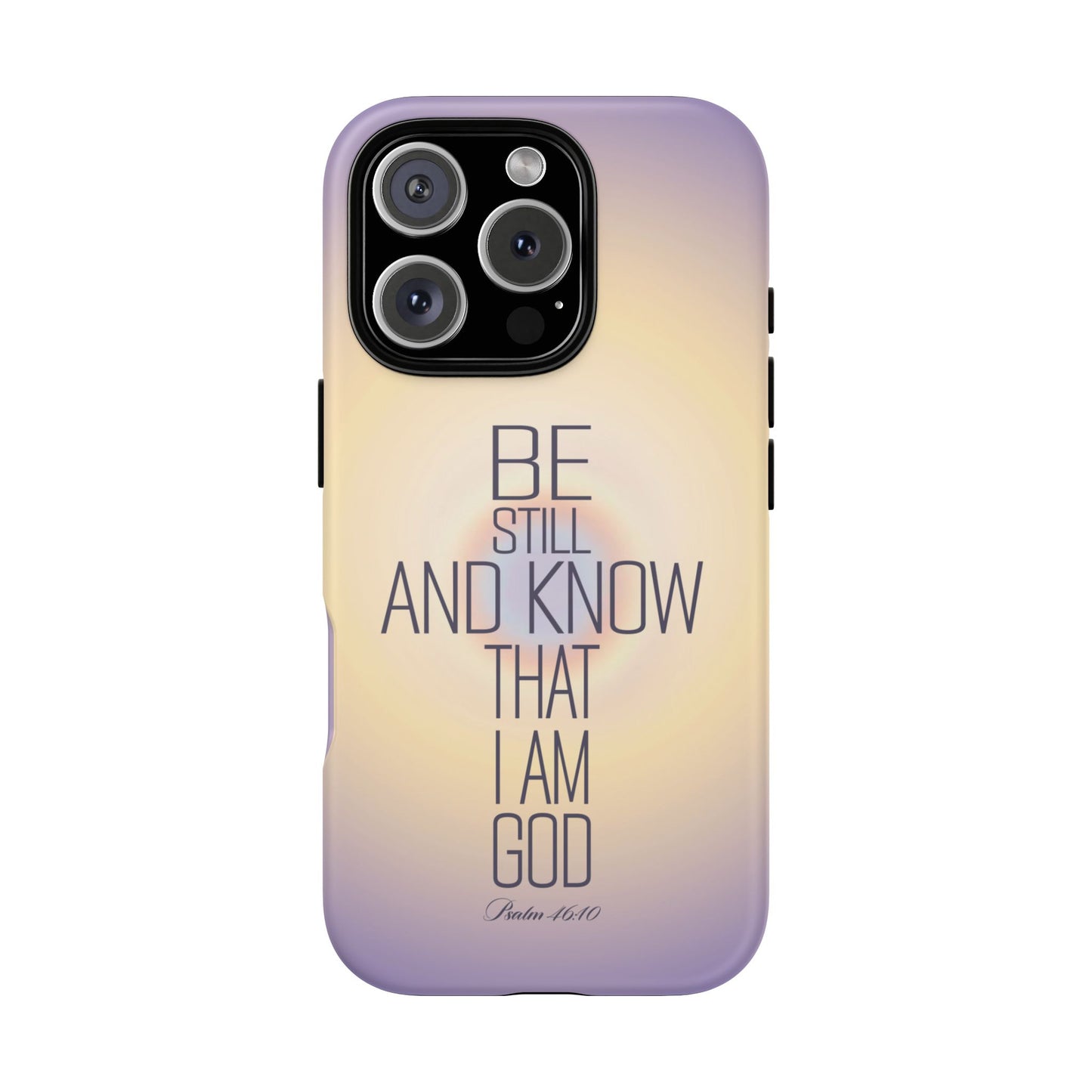 'Psalm 46v10 Bible verse' Tough Iphone Cases