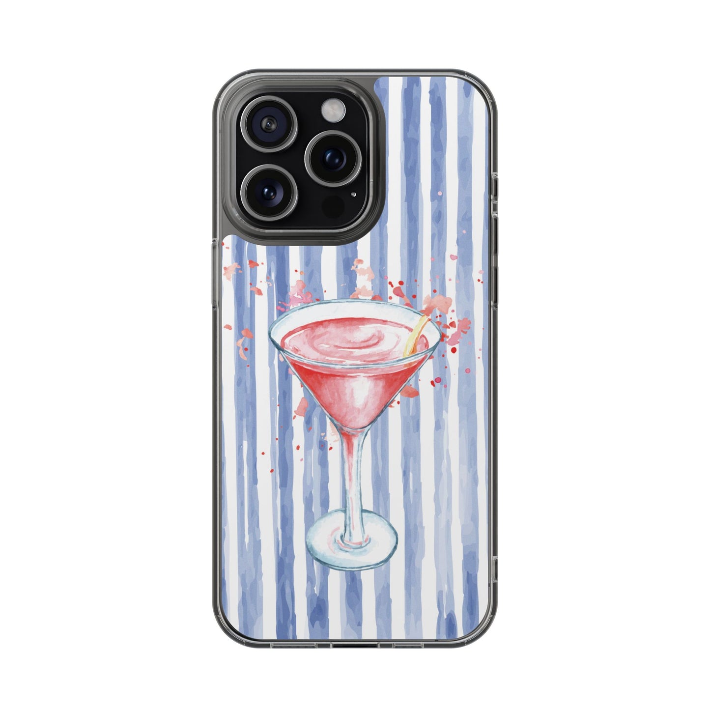 'Wine glass" Clear Iphone Cases