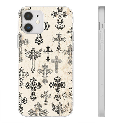 'Little Cross' Flexible Iphone Cases