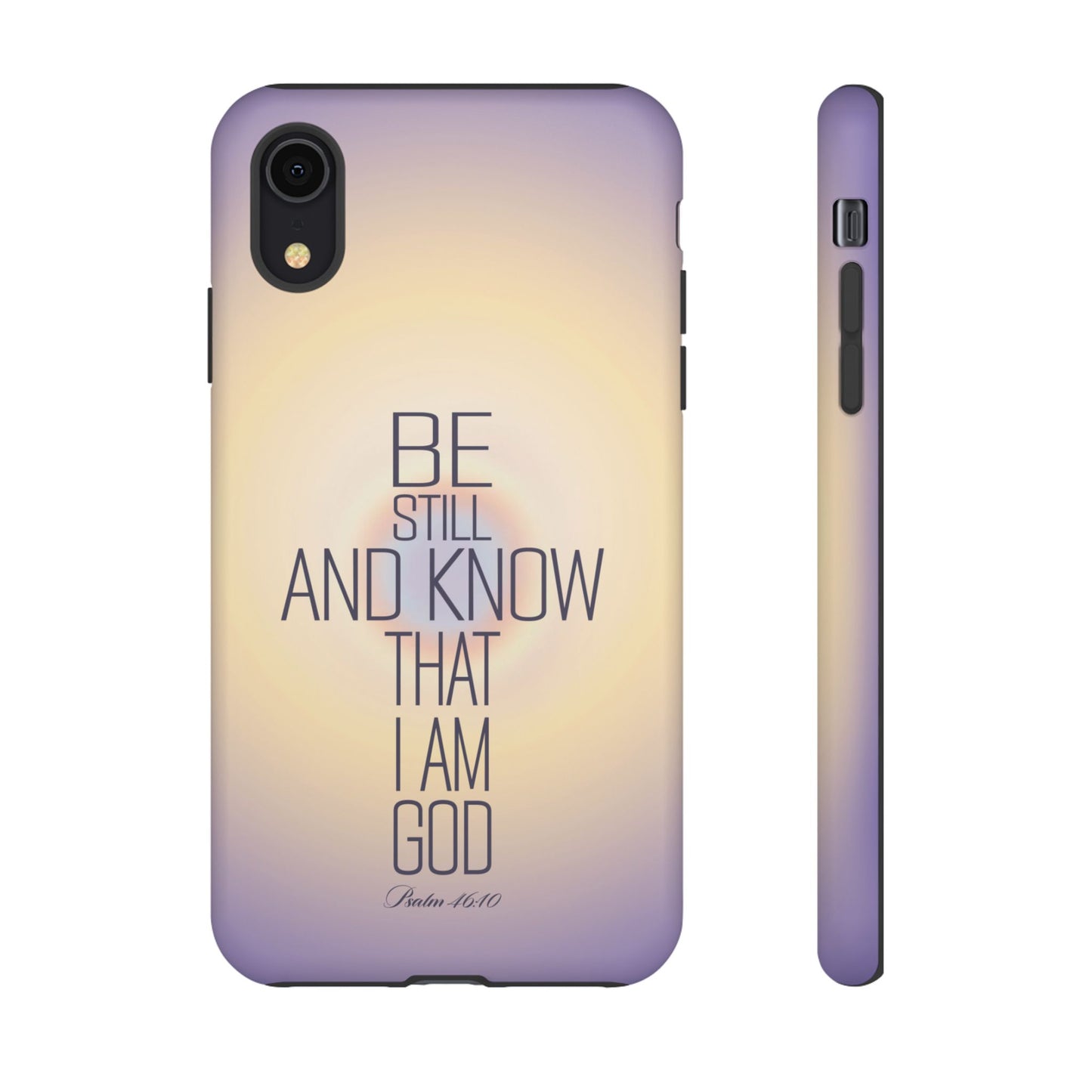 'Psalm 46v10 Bible verse' Tough Iphone Cases