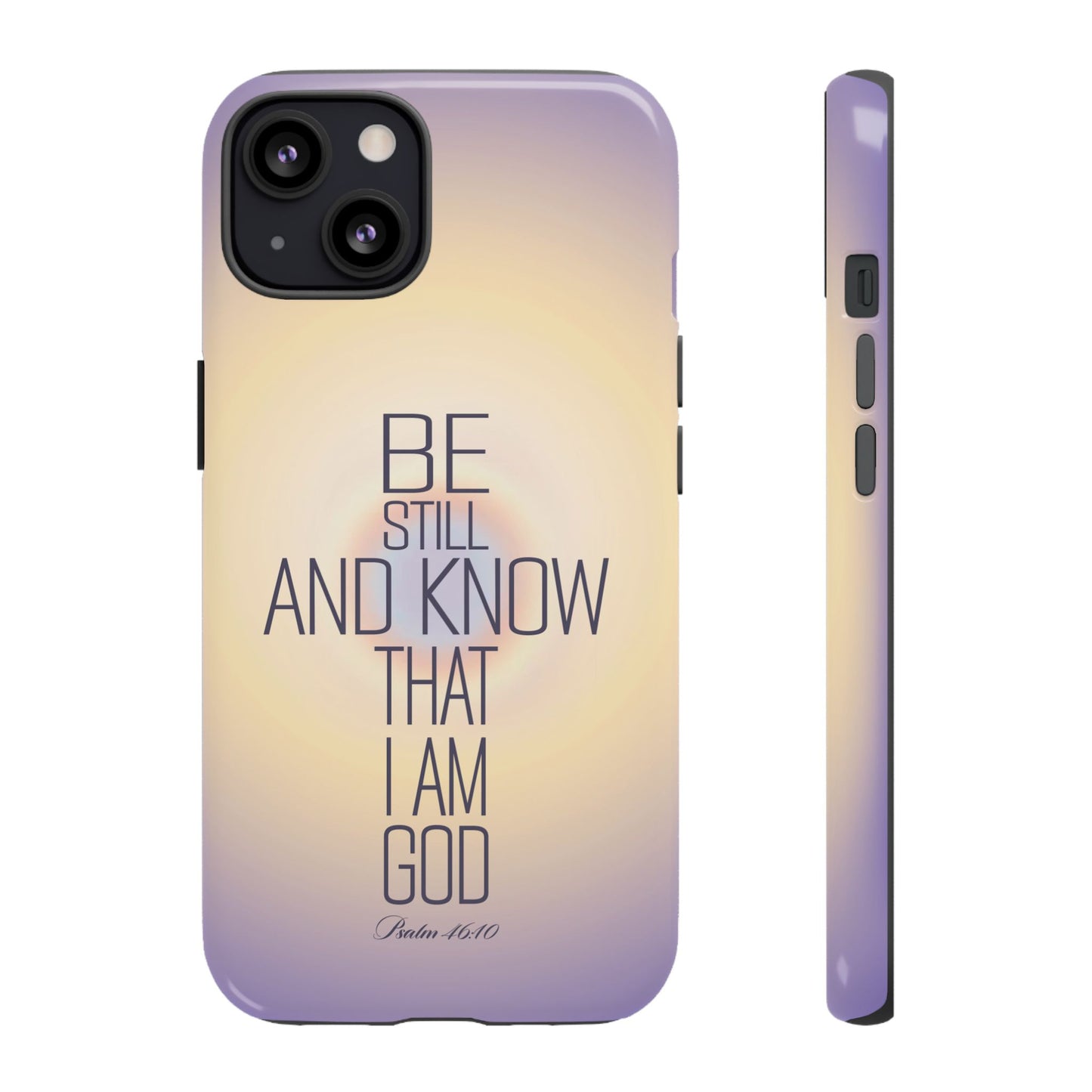 'Psalm 46v10 Bible verse' Tough Iphone Cases