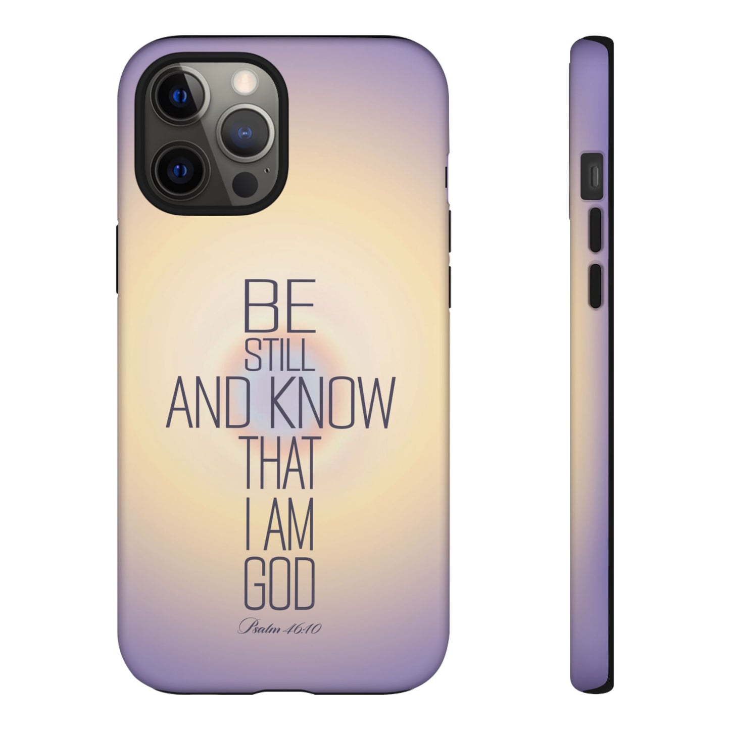 'Psalm 46v10 Bible verse' Tough Iphone Cases