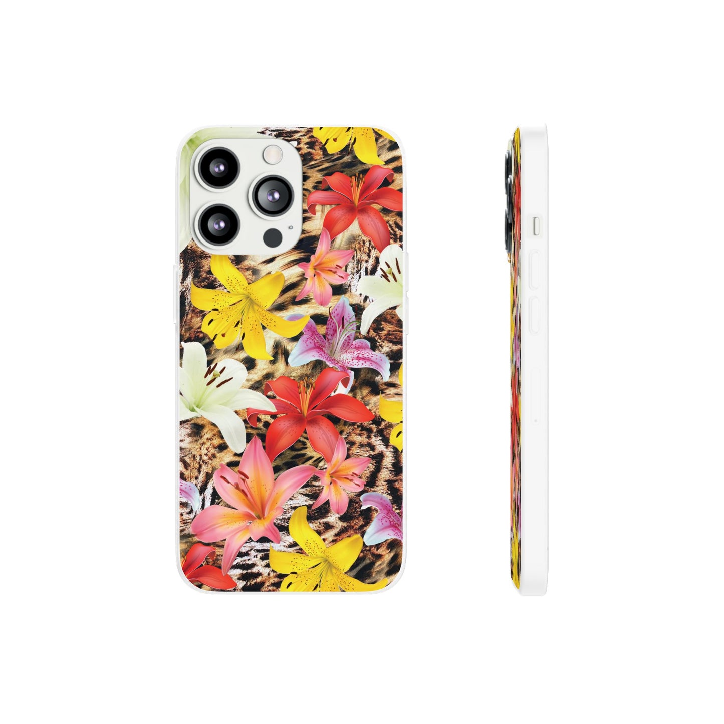 'Lovely flowers' Flexi Iphone Cases