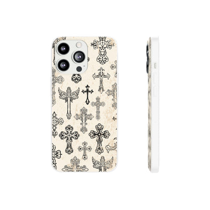 'Little Cross' Flexible Iphone Cases