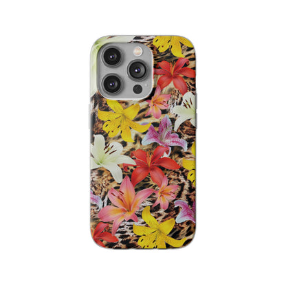 'Lovely flowers' Flexi Iphone Cases