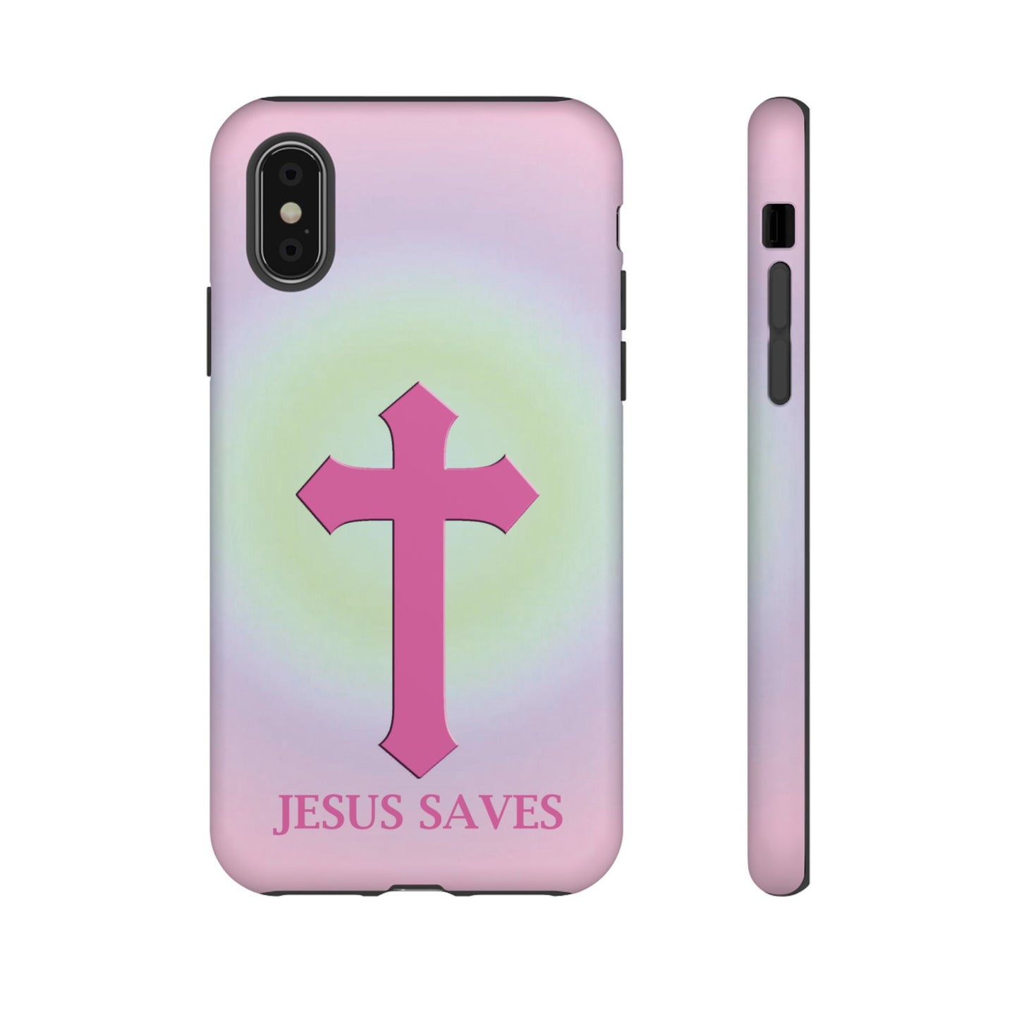 'Jesus Saves' Tough Iphone Cases