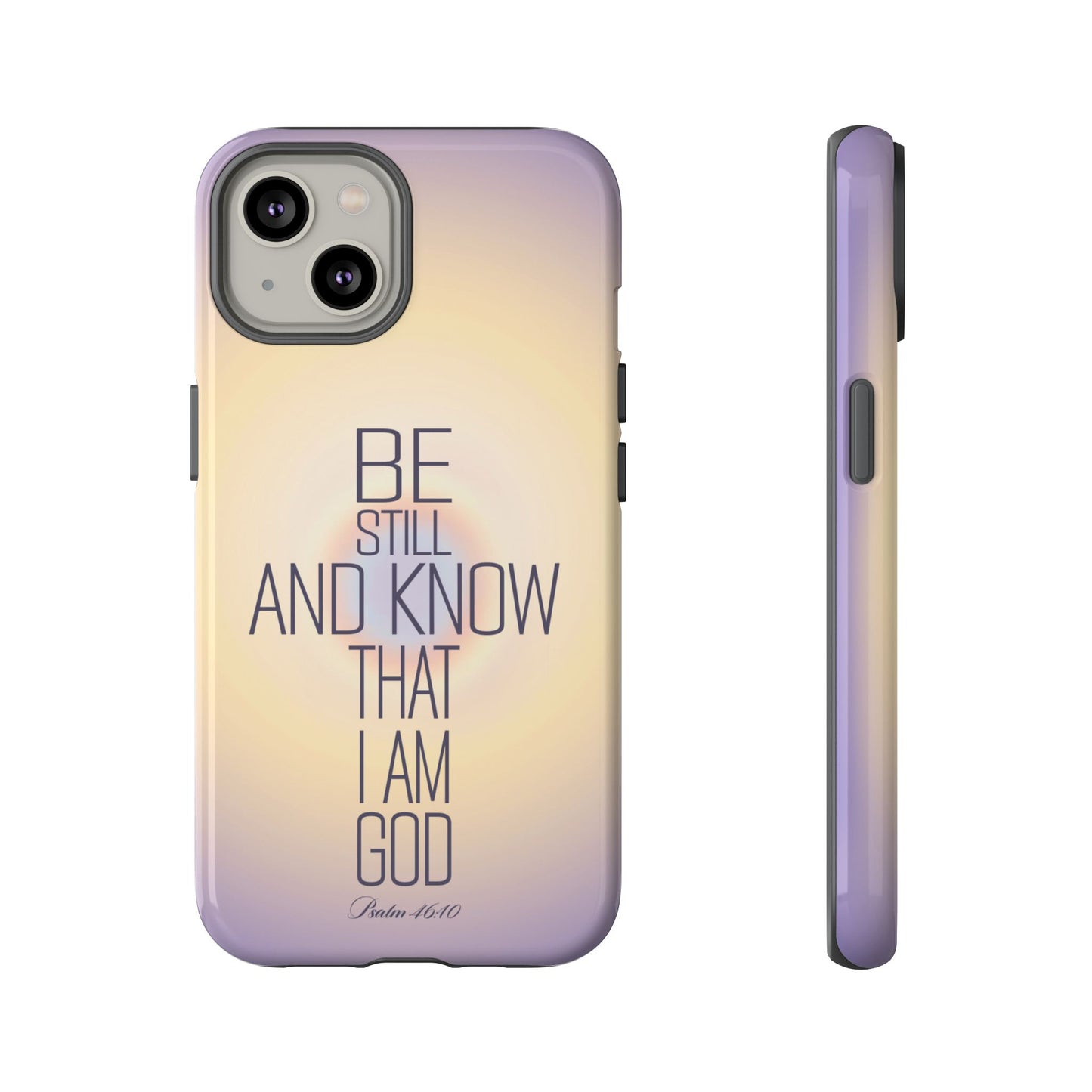 'Psalm 46v10 Bible verse' Tough Iphone Cases