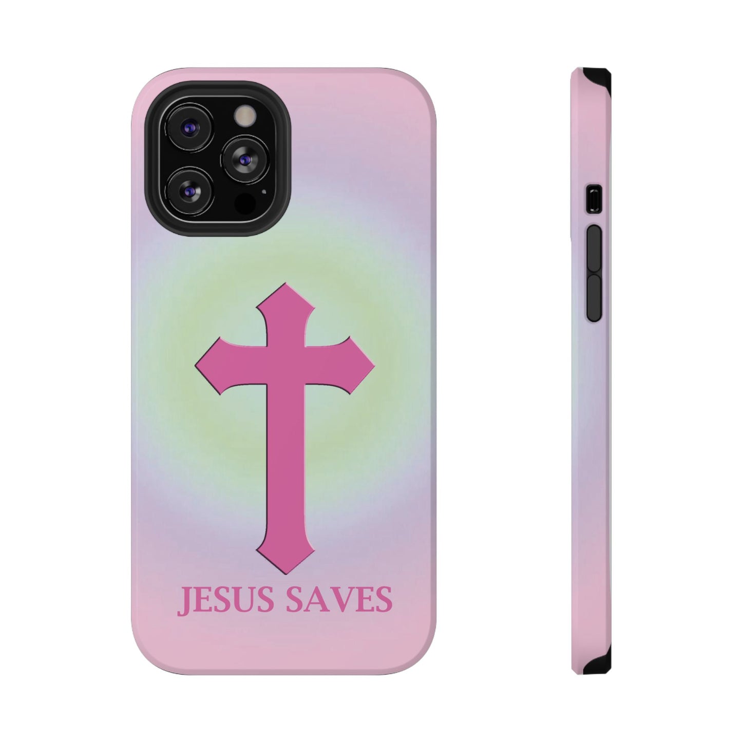 'Jesus loves' Impact-Resistant Iphone Cases