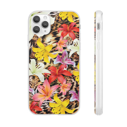 'Lovely flowers' Flexi Iphone Cases