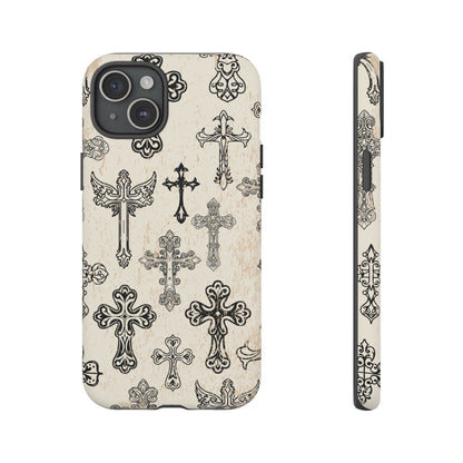 'Little cross' Tough Iphone Cases