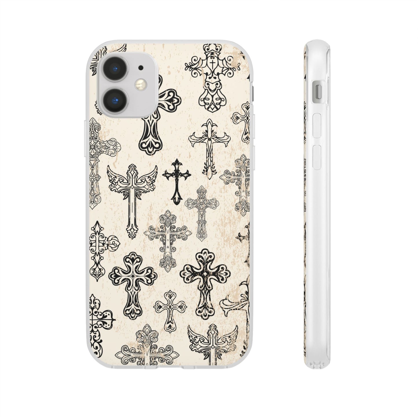 'Little Cross' Flexible Iphone Cases