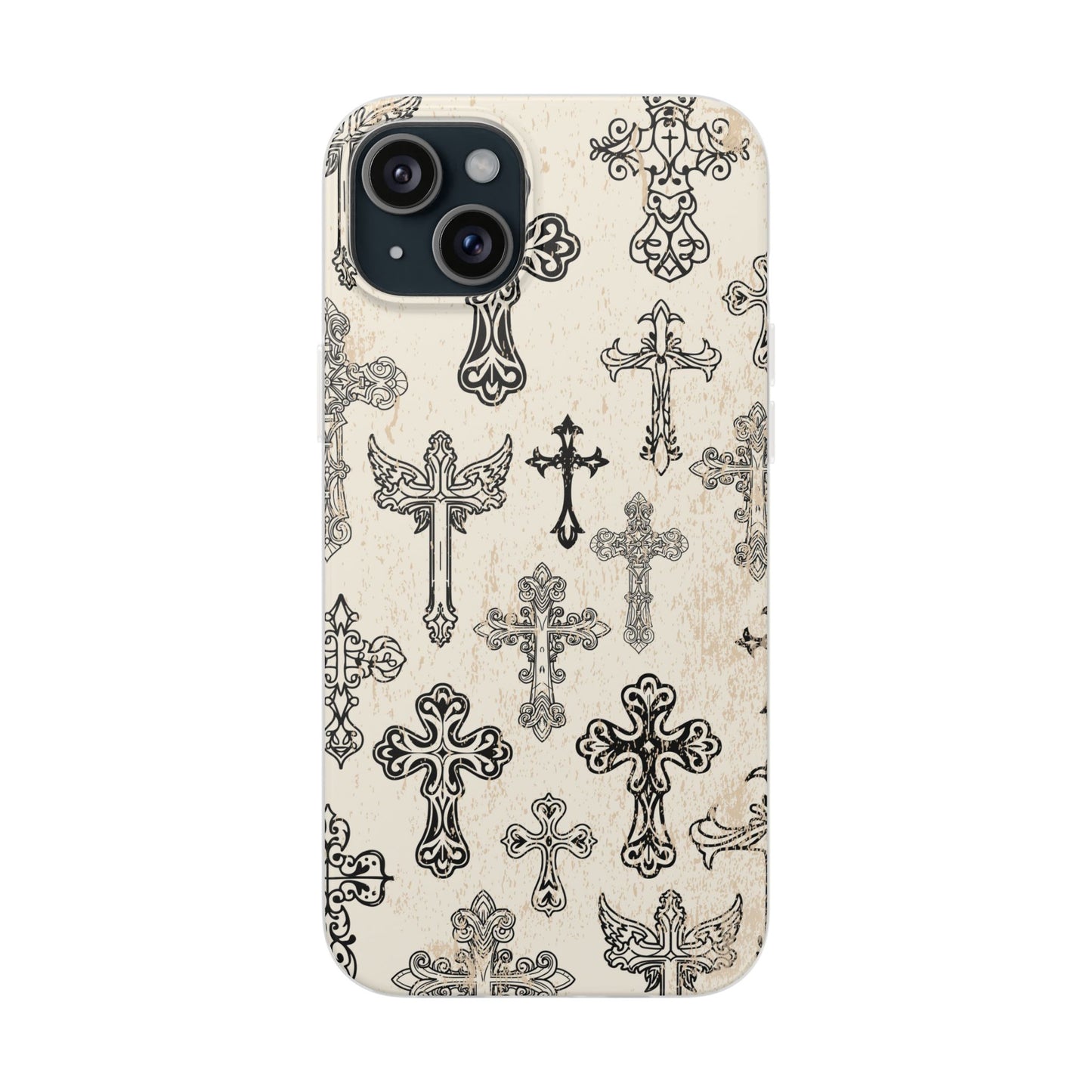 'Little Cross' Flexible Iphone Cases