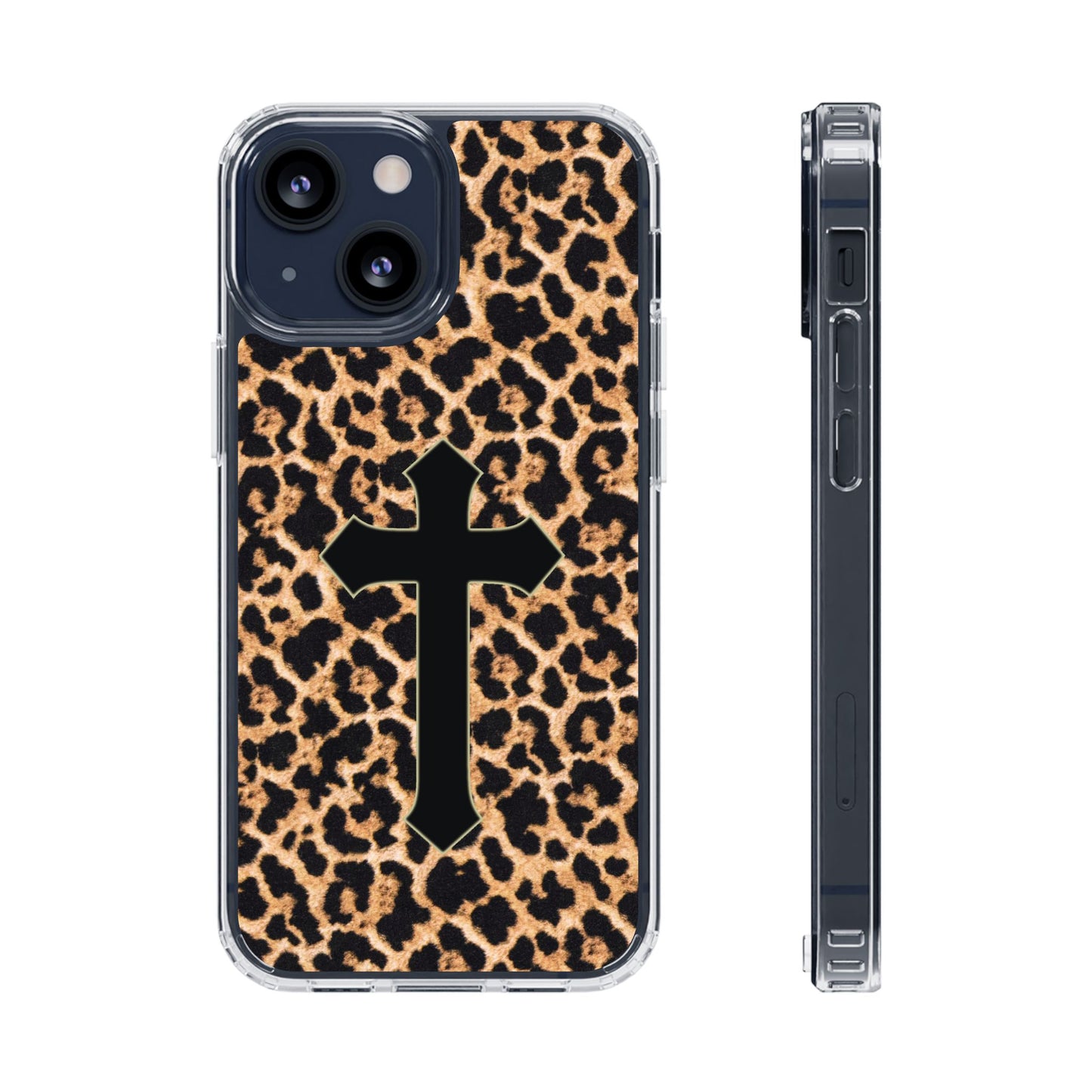 'Tiger skin' Clear Iphone Cases