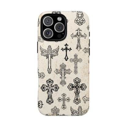 'Little cross' Tough Iphone Cases