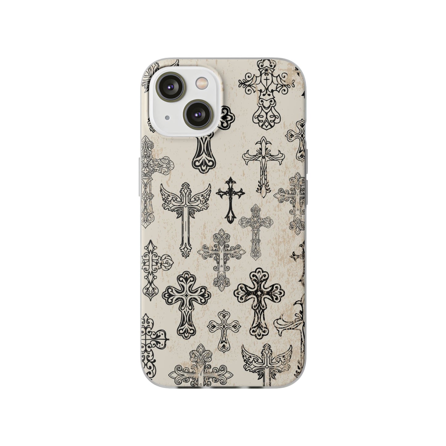 'Little Cross' Flexible Iphone Cases