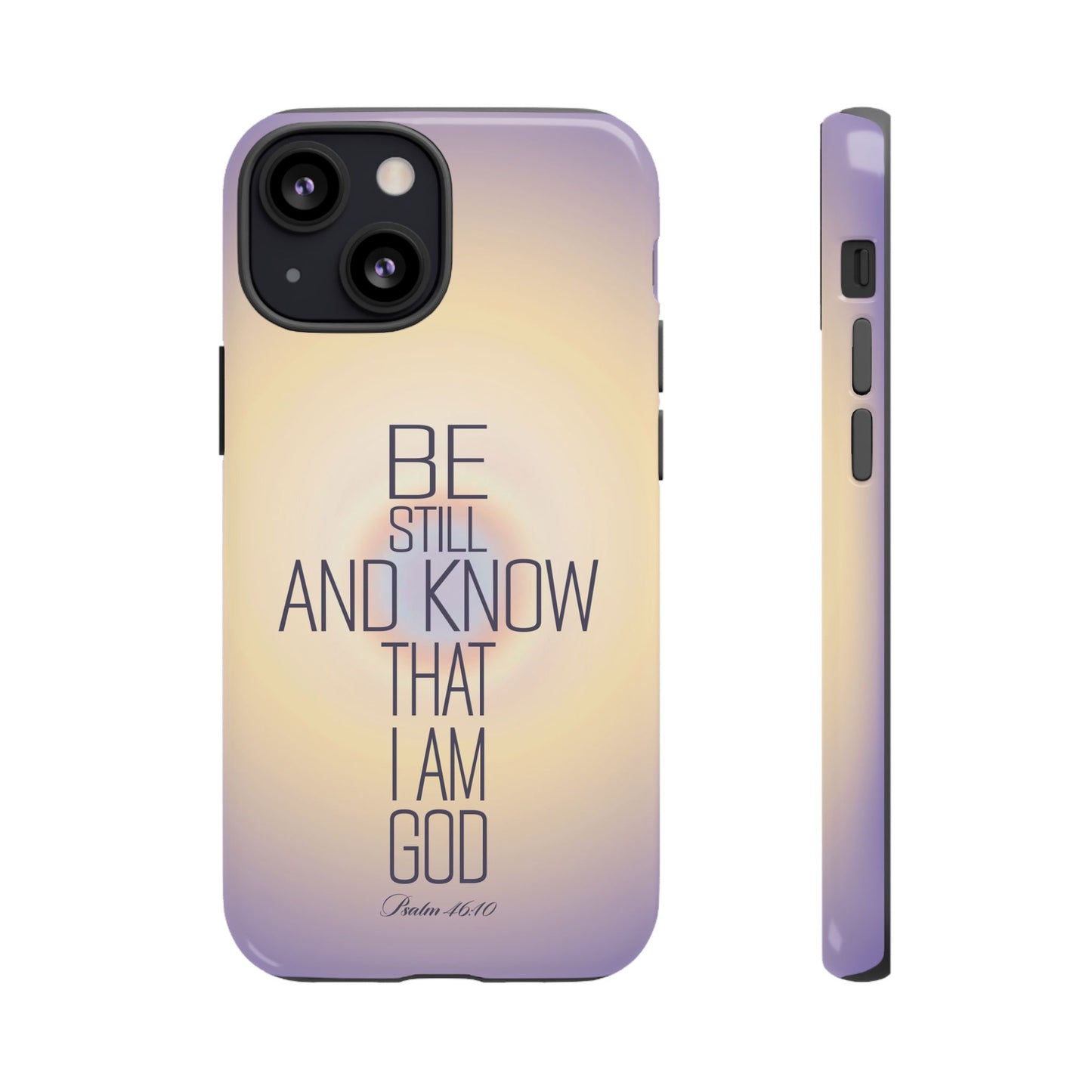 'Psalm 46v10 Bible verse' Tough Iphone Cases