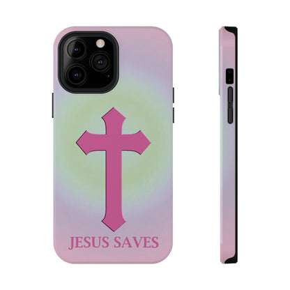 'Jesus loves' Impact-Resistant Iphone Cases