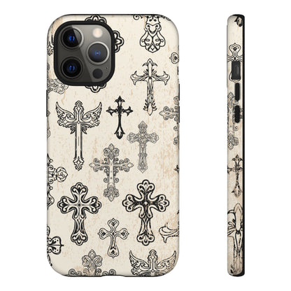 'Little cross' Tough Iphone Cases