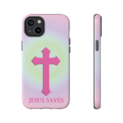 'Jesus Saves' Tough Iphone Cases