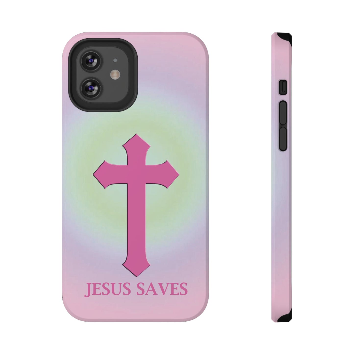 'Jesus loves' Impact-Resistant Iphone Cases