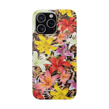 'Lovely flowers' Flexi Iphone Cases