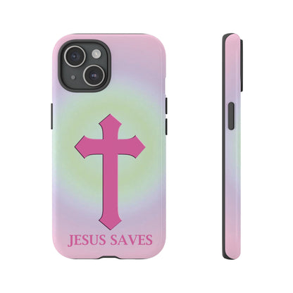 'Jesus Saves' Tough Iphone Cases