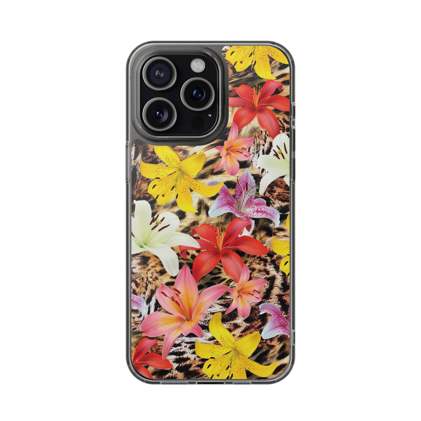 'Lovely flowers' Clear Iphone Cases