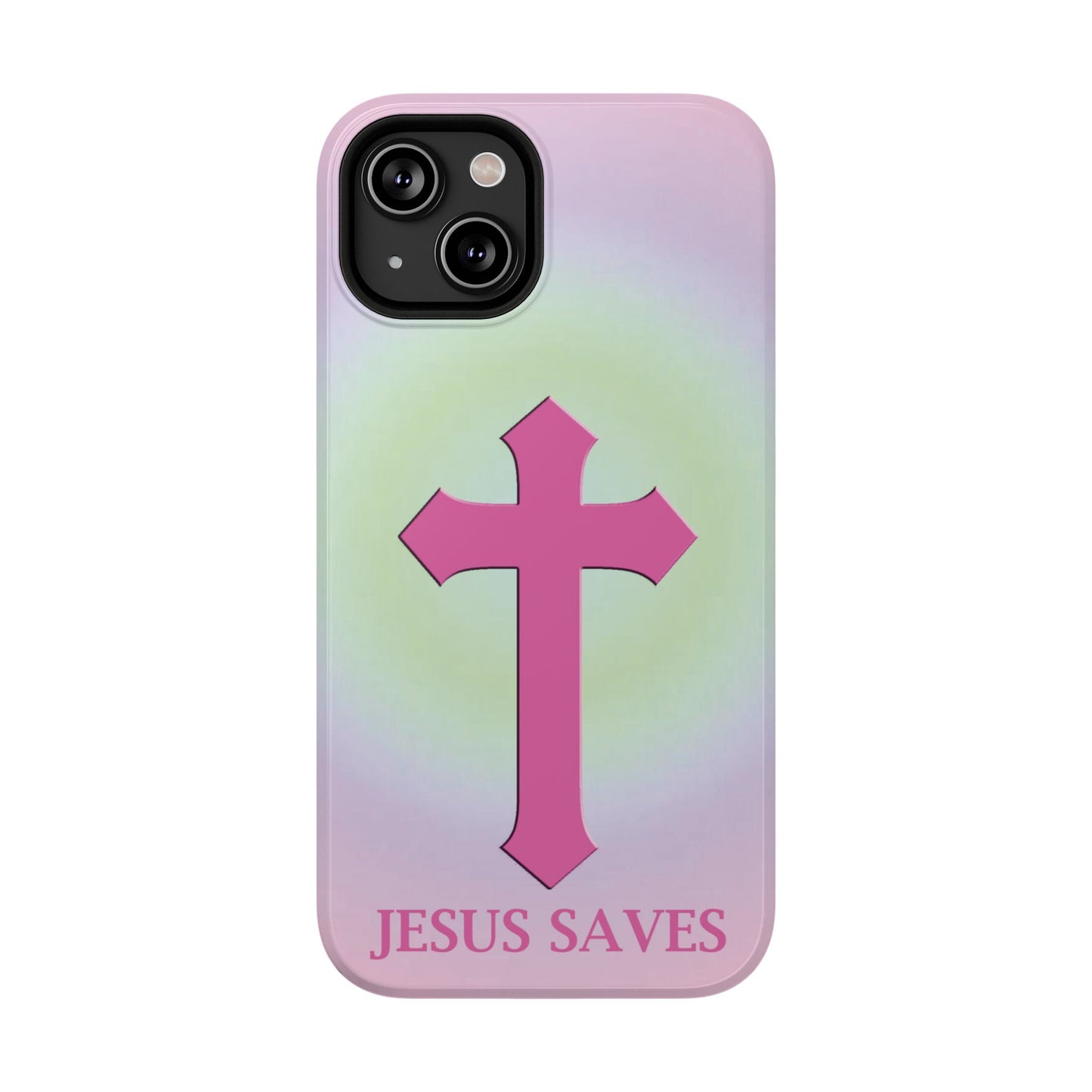 'Jesus loves' Impact-Resistant Iphone Cases