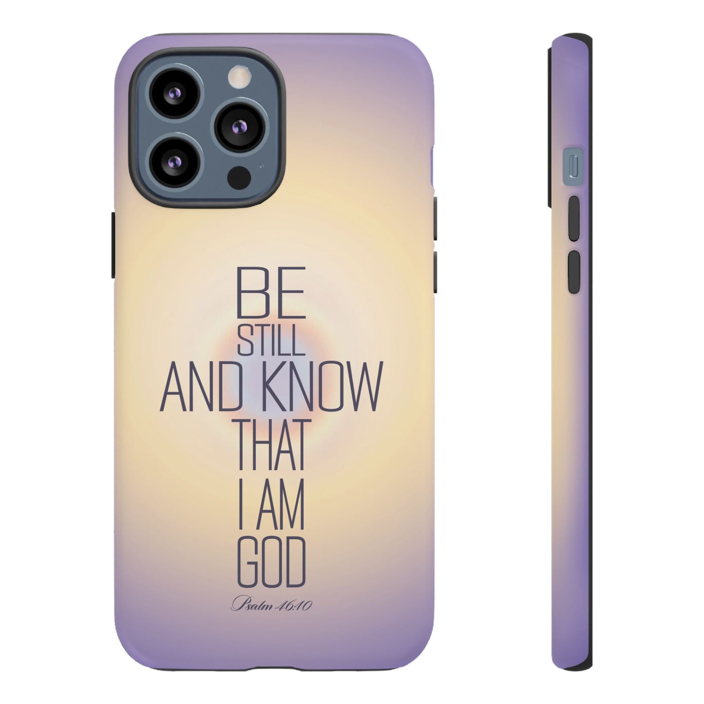 'Psalm 46v10 Bible verse' Tough Iphone Cases