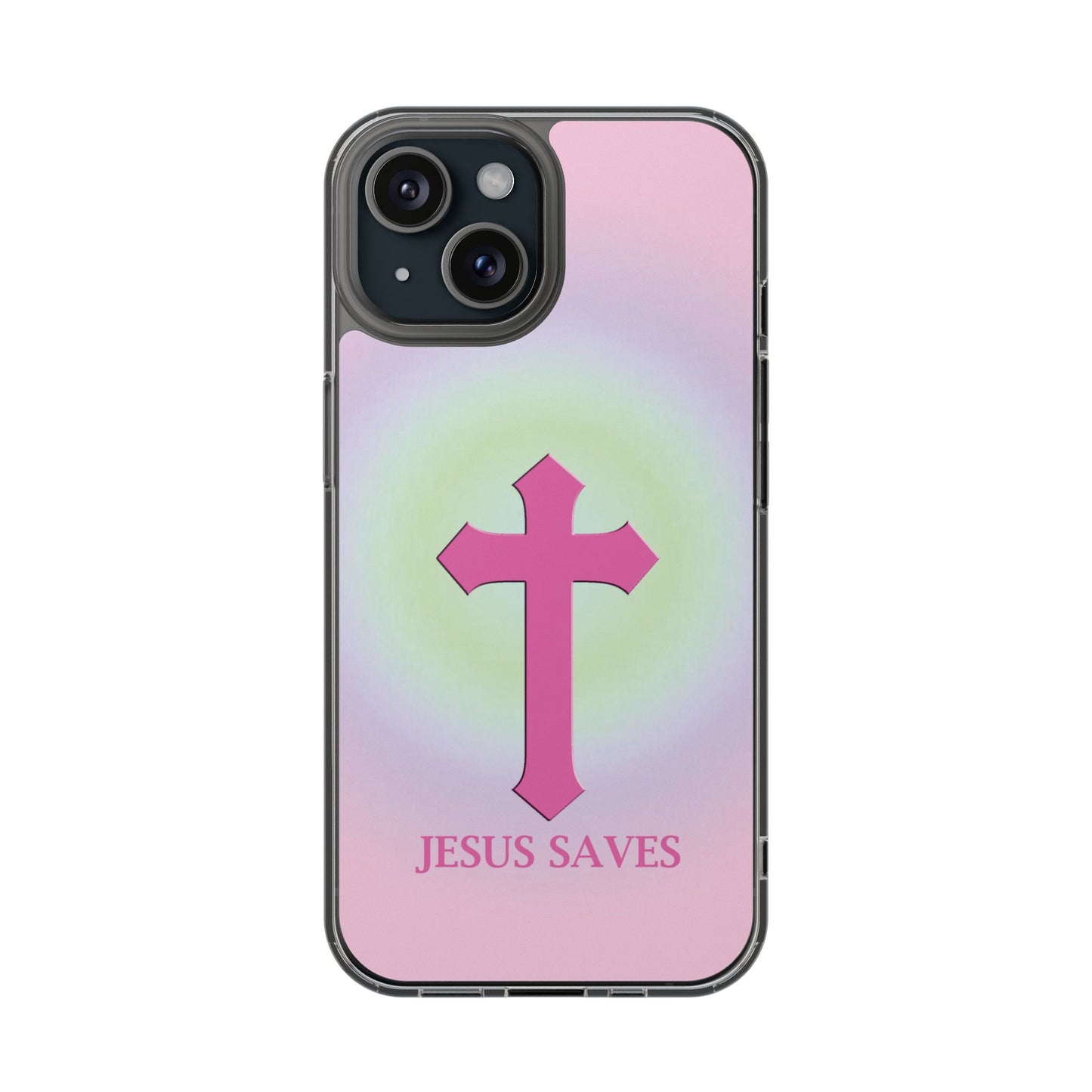 'Jesus Saves' Clear Iphone Cases