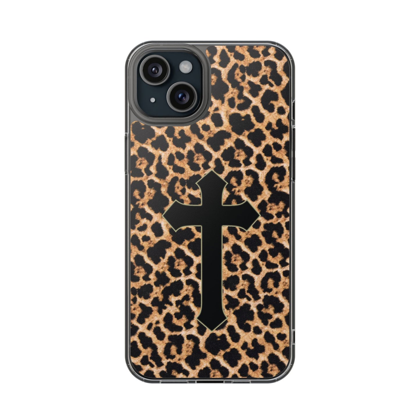 'Tiger skin' Clear Iphone Cases