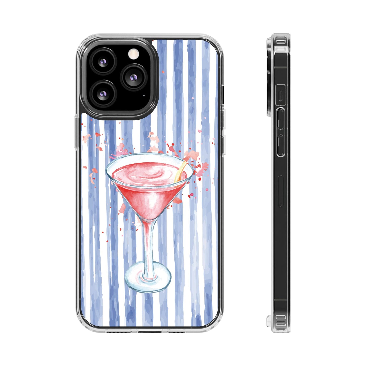 'Wine glass" Clear Iphone Cases