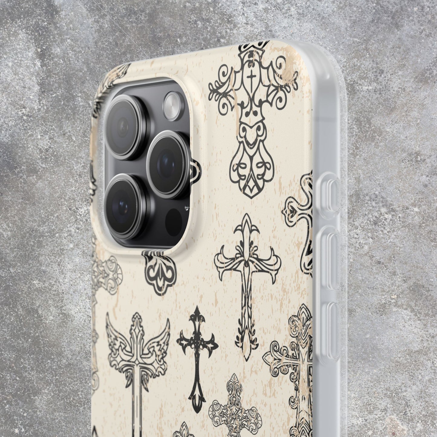 'Little Cross' Flexible Iphone Cases