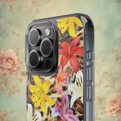 'Lovely flowers' Clear Iphone Cases