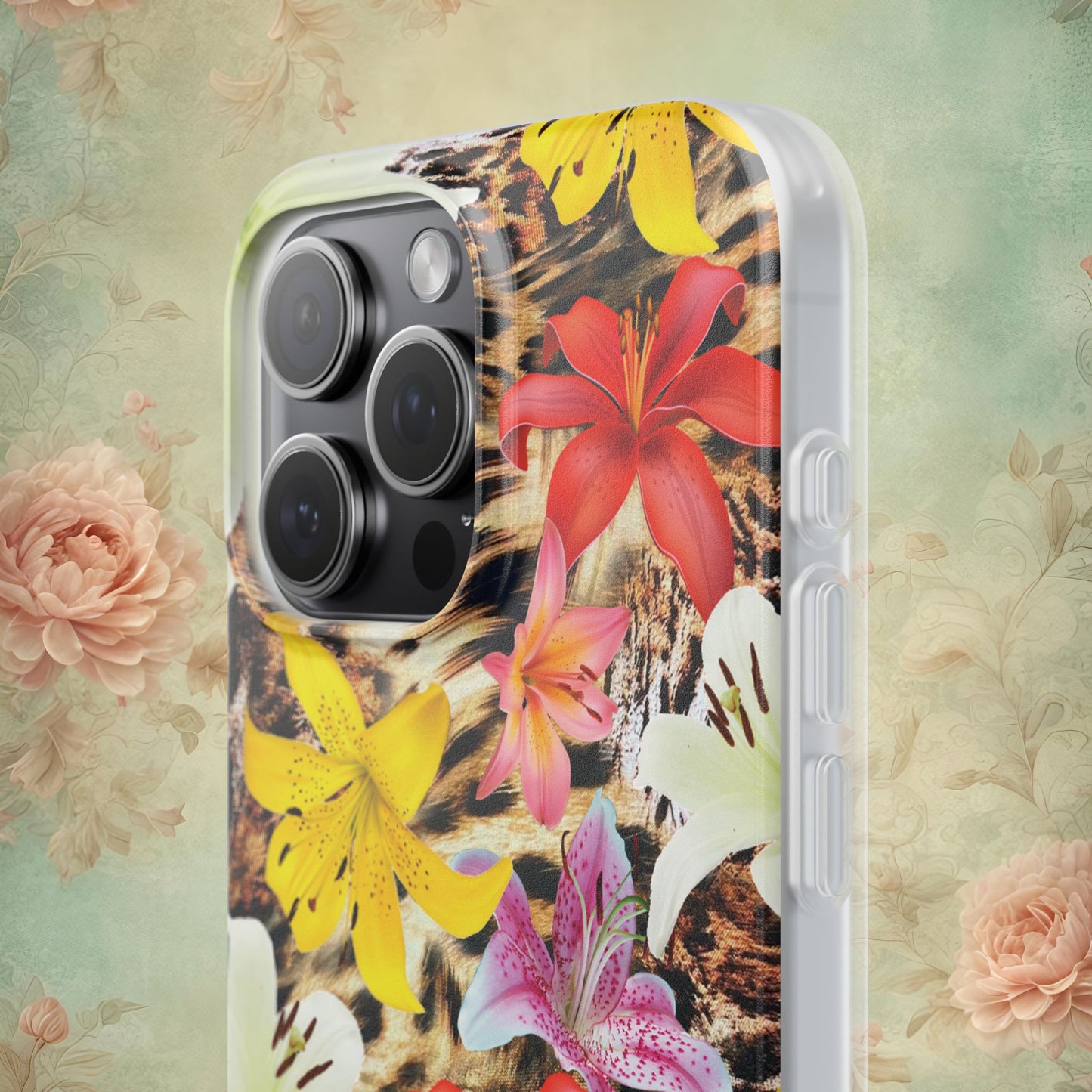 'Lovely flowers' Flexi Iphone Cases