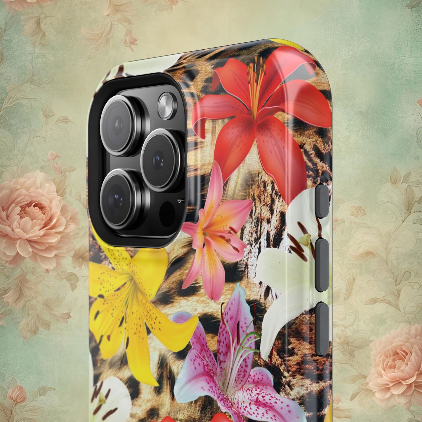 'Lovely flowers' Impact-Resistant Iphone Cases