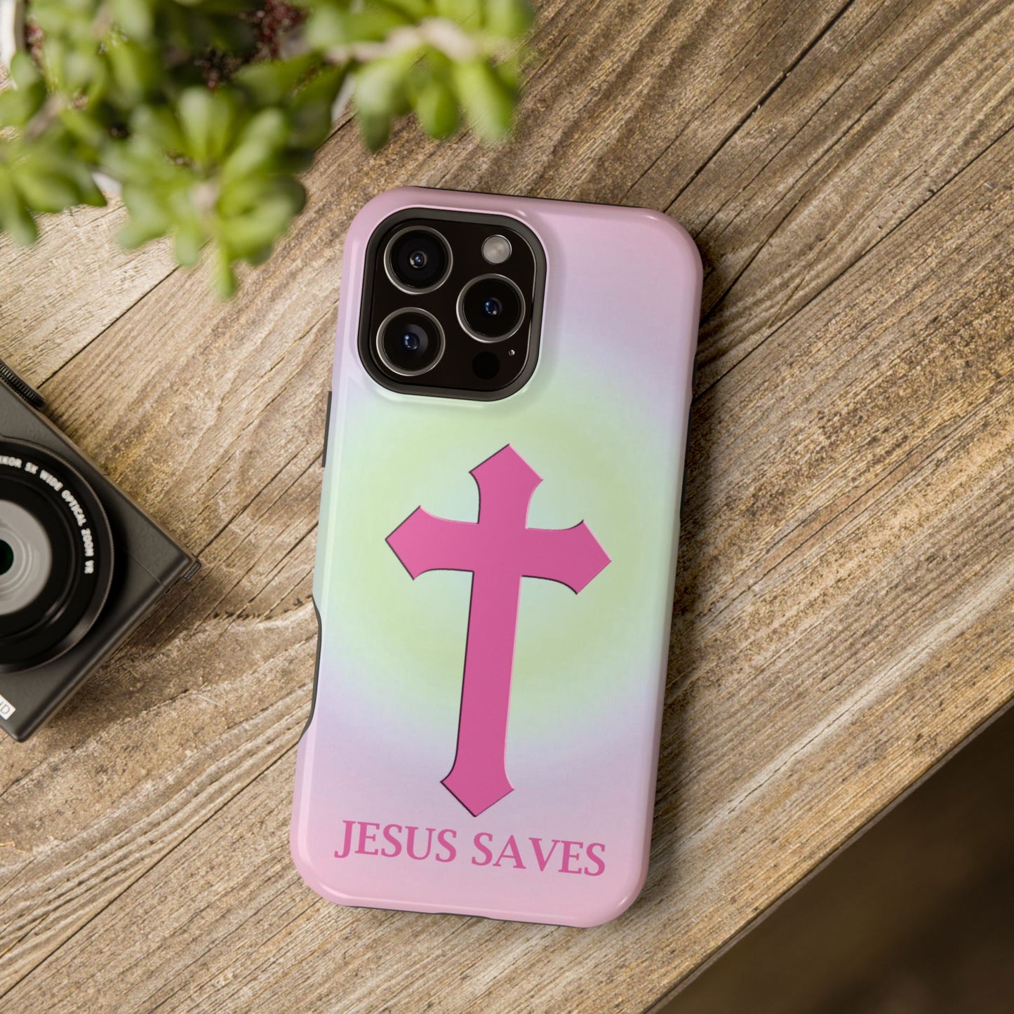 'Jesus loves' Impact-Resistant Iphone Cases