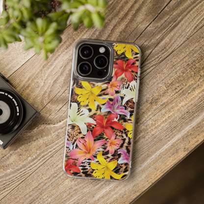 'Lovely flowers' Clear Iphone Cases