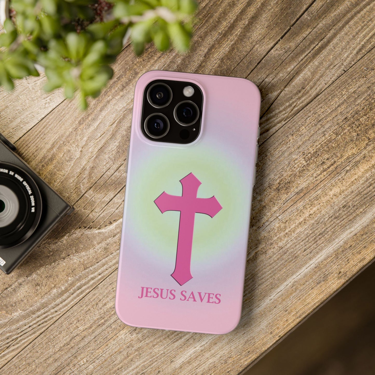 'Jesus Saves' Flexi Cases