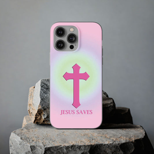 'Jesus Saves' Flexi Cases