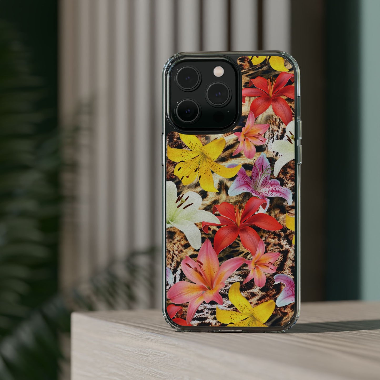 'Lovely flowers' Clear Iphone Cases